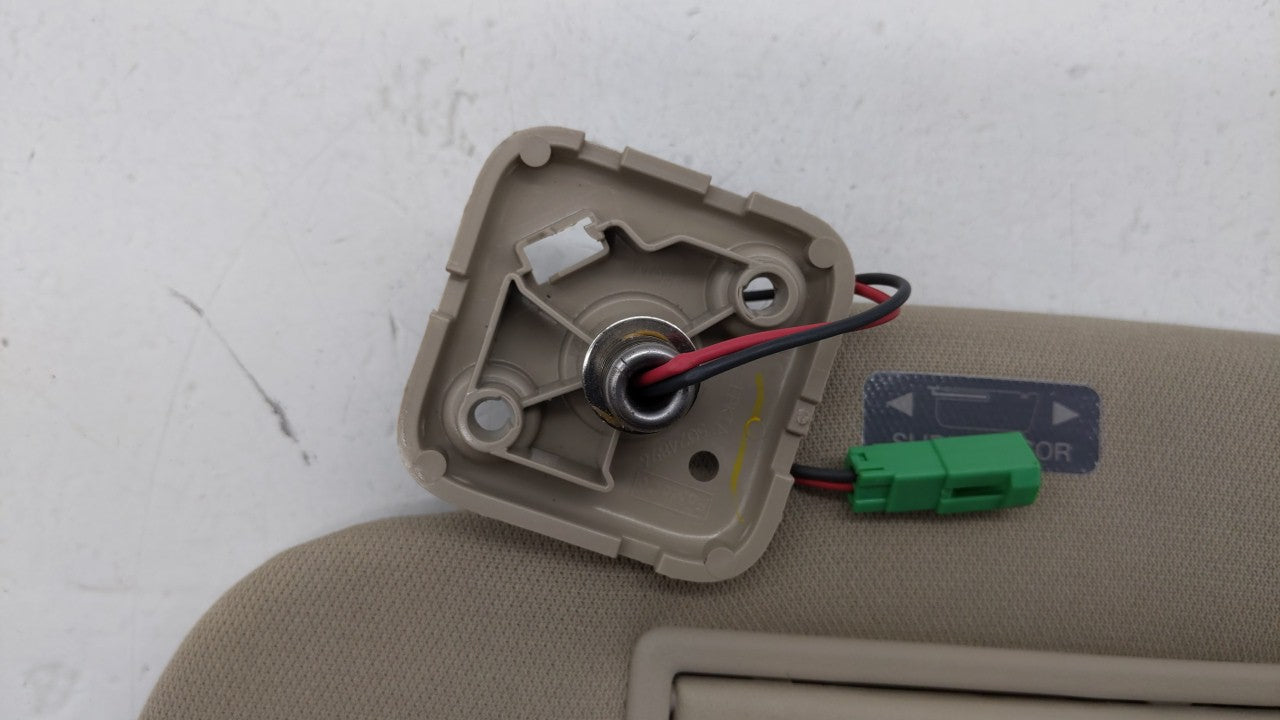 2012 Ford Taurus Sun Visor Shade Replacement Driver Left Mirror Fits Fits 2010 2011 OEM Used Auto Parts - Oemusedautoparts1.