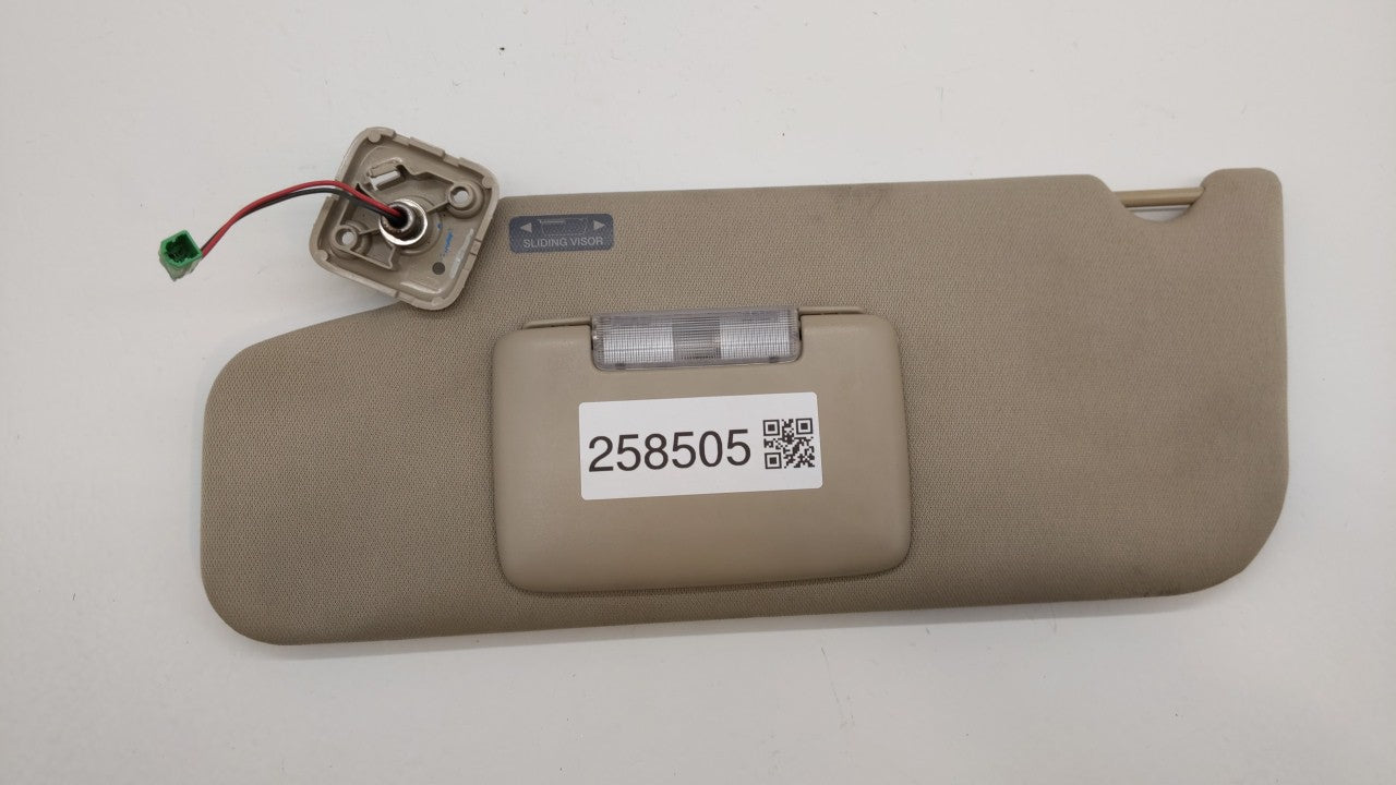 2010-2011 Ford Taurus Sun Visor Shade Replacement Driver Left Mirror Fits Fits 2010 2011 OEM Used Auto Parts - Oemusedautopa