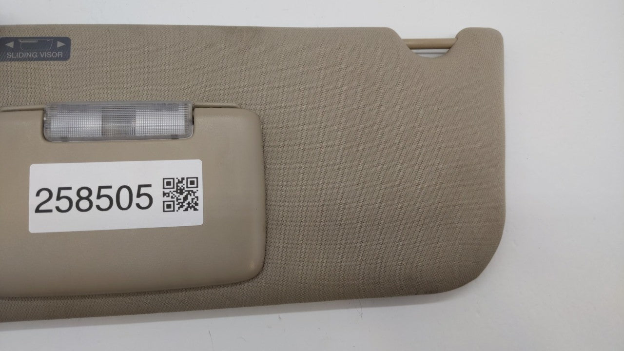 2010-2011 Ford Taurus Sun Visor Shade Replacement Driver Left Mirror Fits Fits 2010 2011 OEM Used Auto Parts - Oemusedautopa