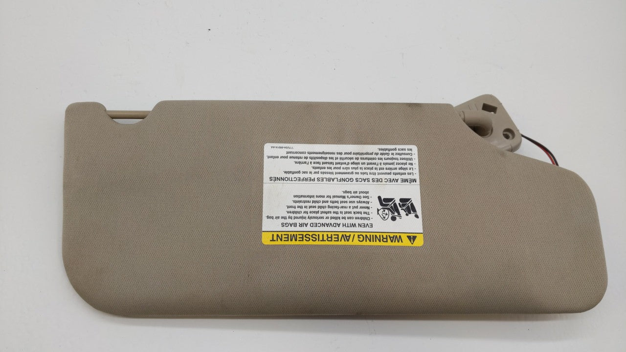 2010-2011 Ford Taurus Sun Visor Shade Replacement Driver Left Mirror Fits Fits 2010 2011 OEM Used Auto Parts - Oemusedautopa