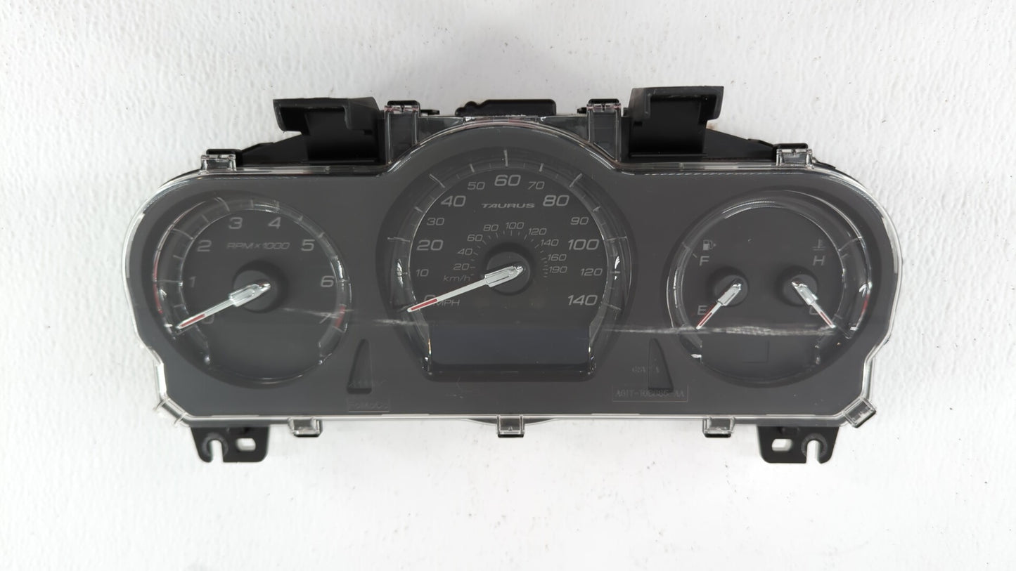 2011-2012 Ford Taurus Instrument Cluster Speedometer Gauges P/N:BG1T-10849-EF Fits Fits 2011 2012 OEM Used Auto Parts - Oemu