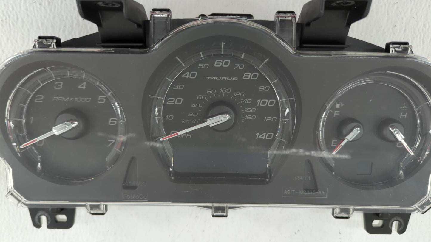 2011-2012 Ford Taurus Instrument Cluster Speedometer Gauges P/N:BG1T-10849-EF Fits Fits 2011 2012 OEM Used Auto Parts - Oemu
