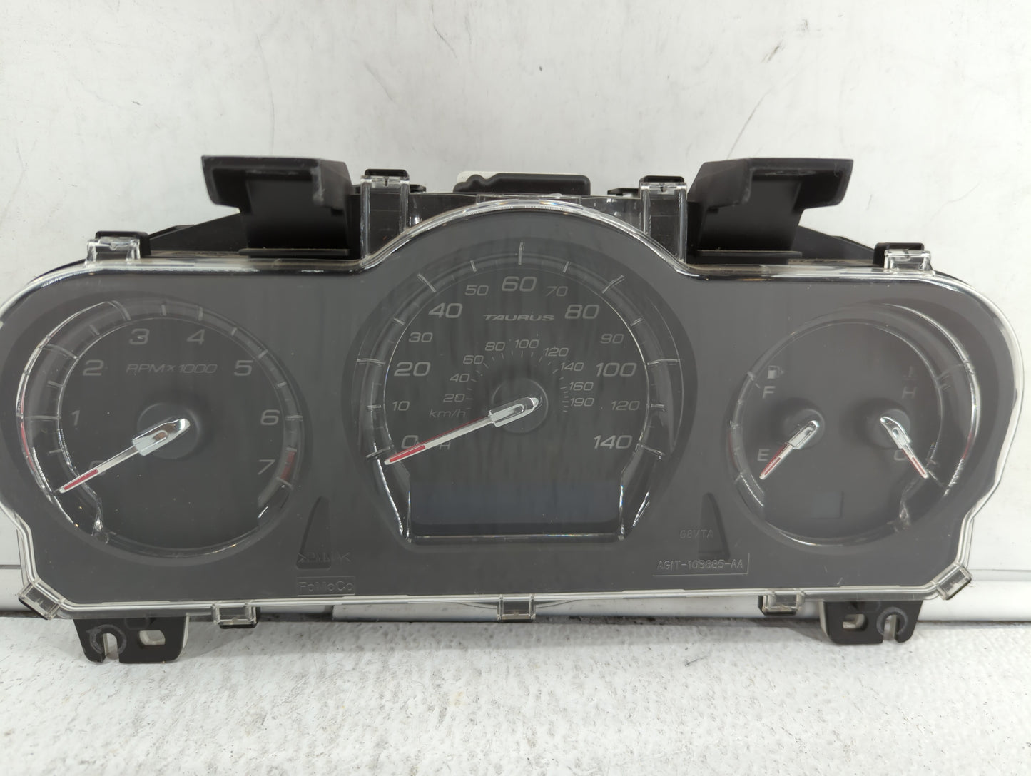 2011-2012 Ford Taurus Instrument Cluster Speedometer Gauges P/N:BG1T-10849-EF BG1T-10849-CF Fits Fits 2011 2012 OEM Used Aut