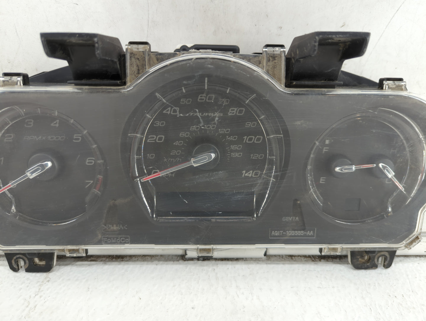 2011-2012 Ford Taurus Instrument Cluster Speedometer Gauges P/N:BG1T-10849-EF Fits Fits 2011 2012 OEM Used Auto Parts - Oemu