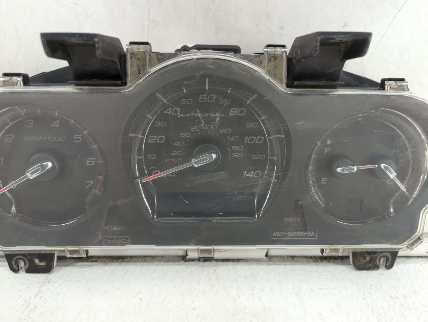 2011-2012 Ford Taurus Instrument Cluster Speedometer Gauges P/N:BG1T-10849-EF Fits Fits 2011 2012 OEM Used Auto Parts - Oemu