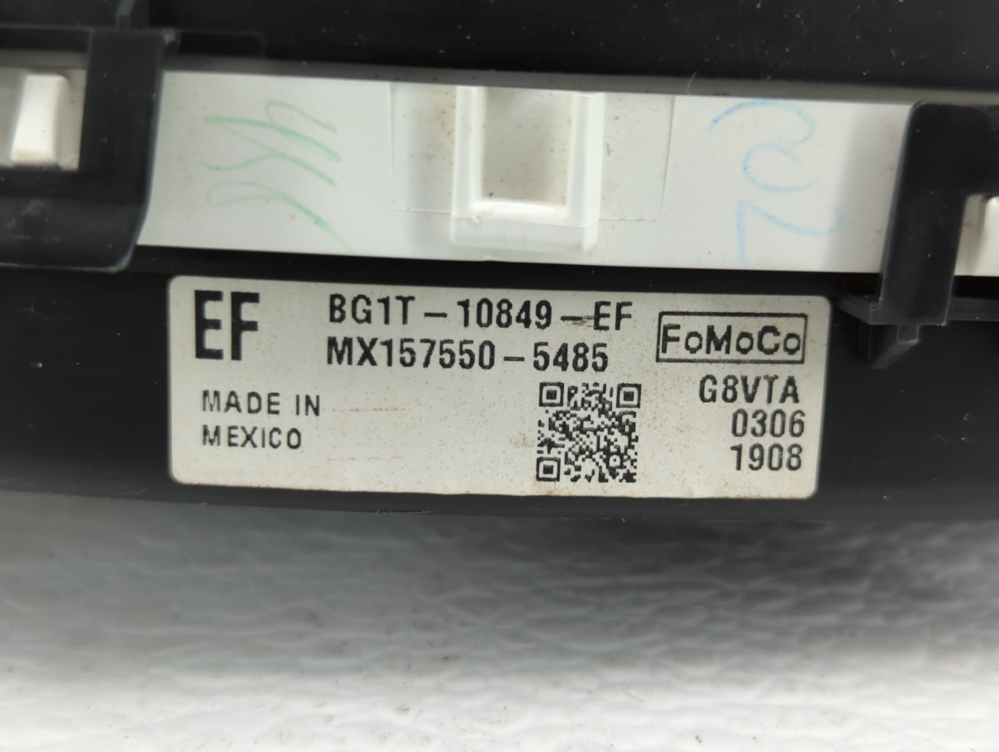 2011-2012 Ford Taurus Instrument Cluster Speedometer Gauges P/N:BG1T-10849-EF Fits Fits 2011 2012 OEM Used Auto Parts - Oemu