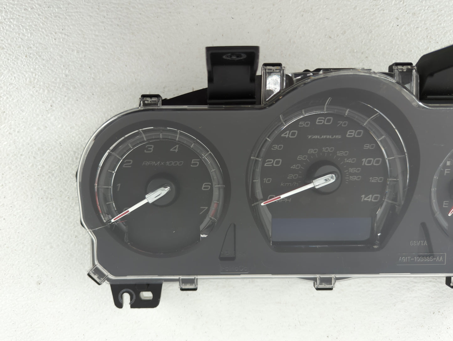 2011-2012 Ford Taurus Instrument Cluster Speedometer Gauges P/N:BG1T-10849-EF BG1T-10849-CF Fits Fits 2011 2012 OEM Used Aut
