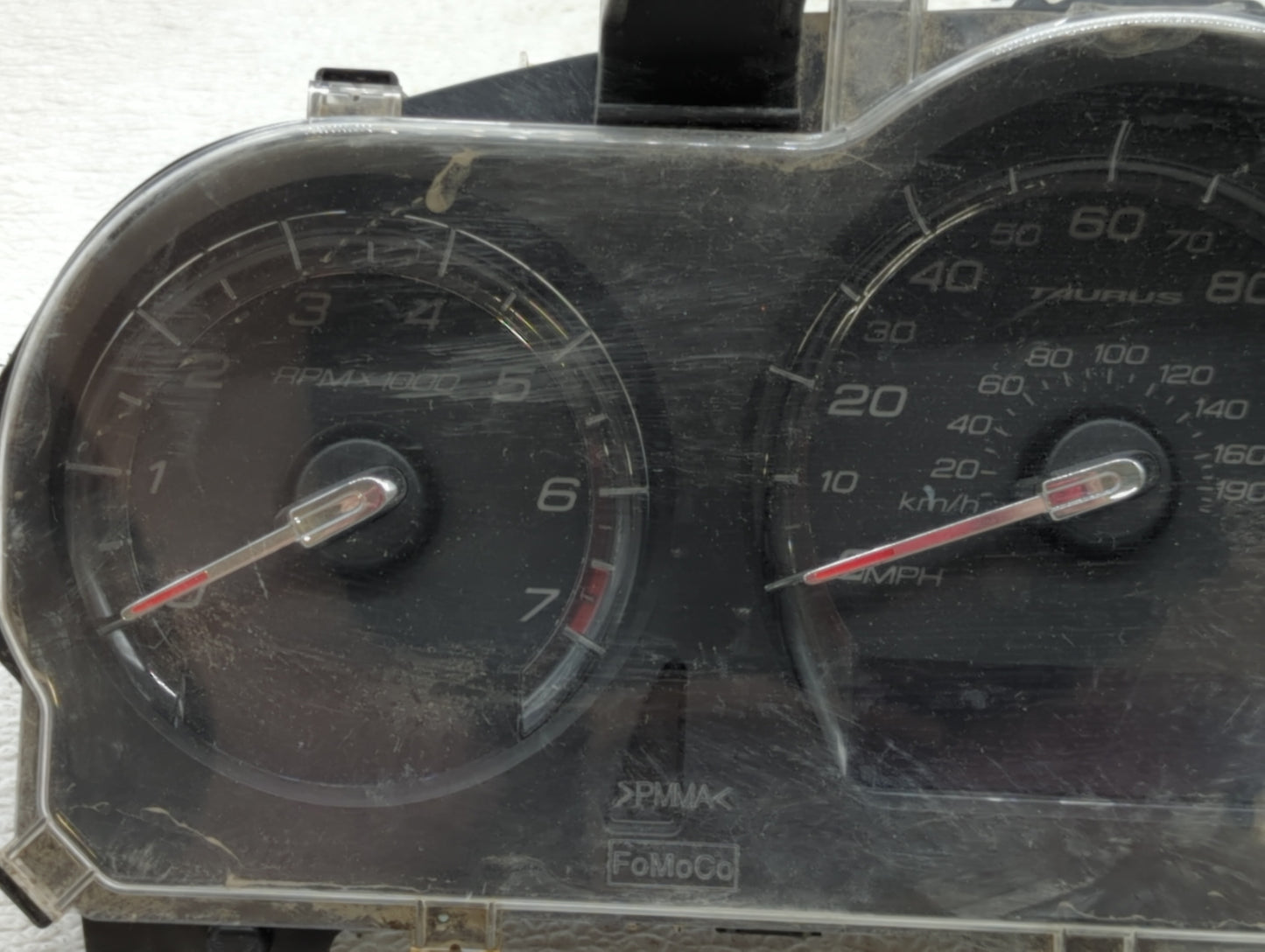 2011-2012 Ford Taurus Instrument Cluster Speedometer Gauges P/N:BG1T-10849-EF BG1T-10849-CF Fits Fits 2011 2012 OEM Used Aut