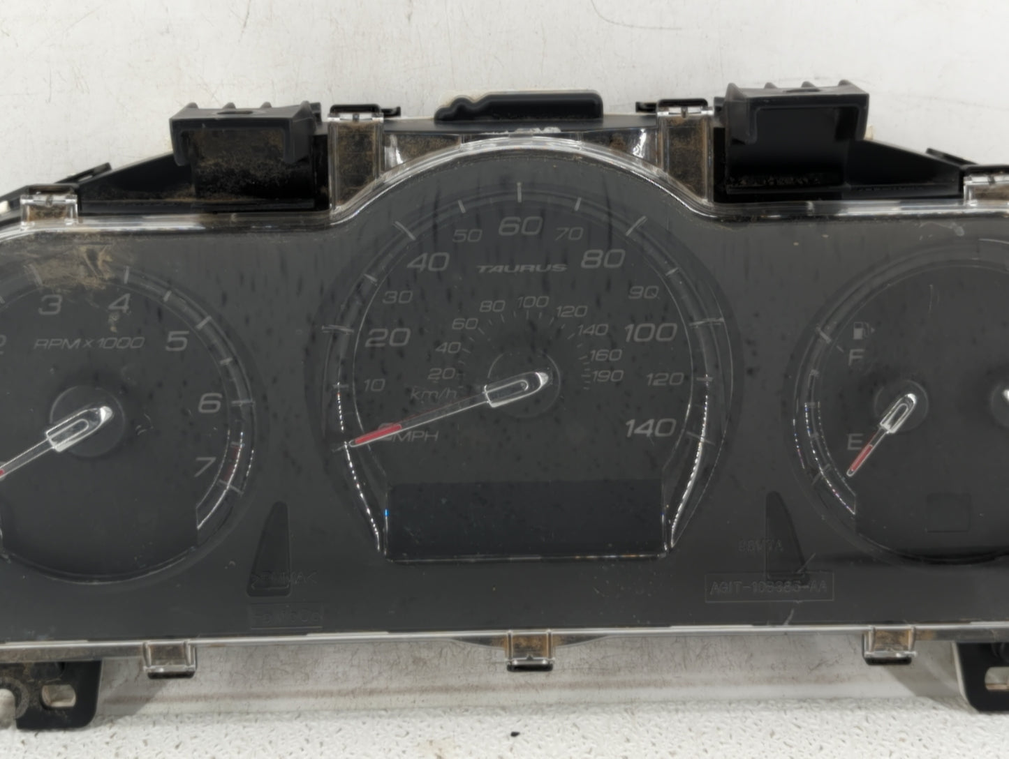 2011 Ford Taurus Instrument Cluster Speedometer Gauges P/N:BG1T-10849-ED Fits OEM Used Auto Parts - Oemusedautoparts1.com