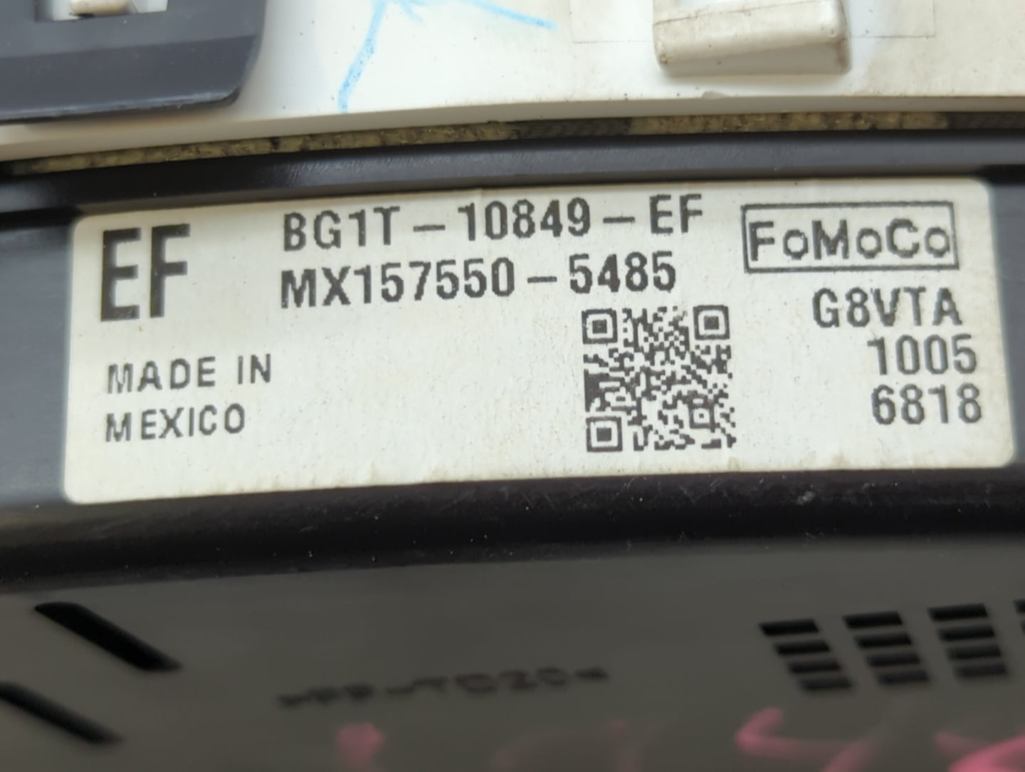 2011-2012 Ford Taurus Instrument Cluster Speedometer Gauges P/N:BG1T-10849-EF Fits Fits 2011 2012 OEM Used Auto Parts - Oemu