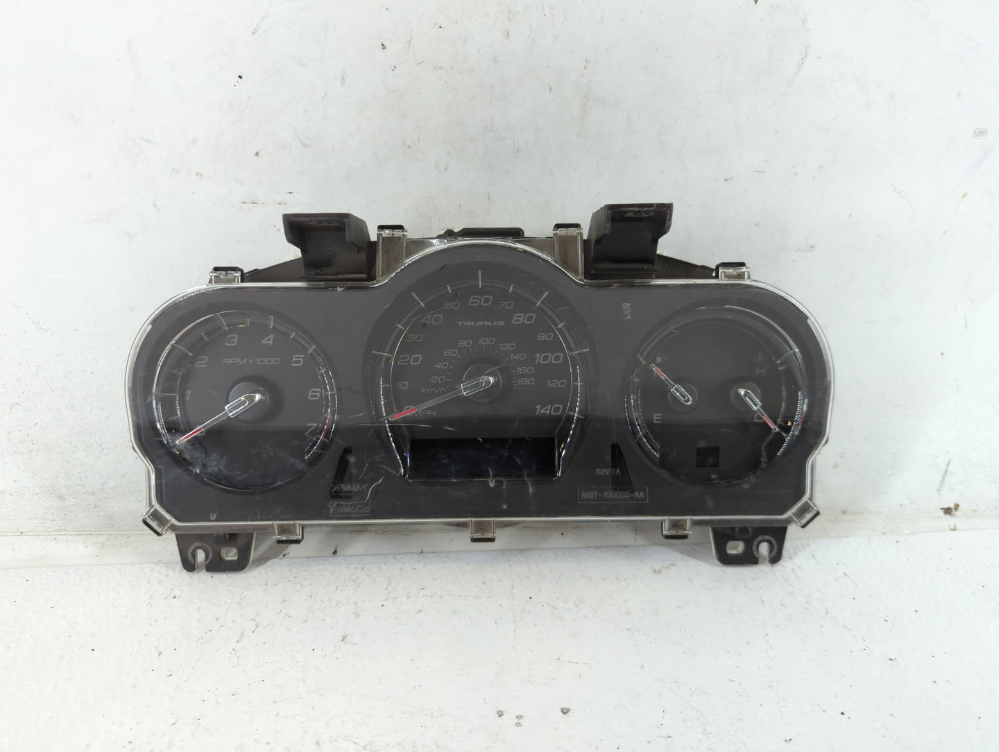 2011-2012 Ford Taurus Instrument Cluster Speedometer Gauges P/N:BG1T-10849-EF Fits Fits 2011 2012 OEM Used Auto Parts - Oemu