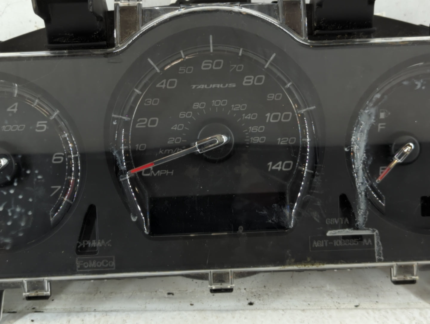 2011 Ford Taurus Instrument Cluster Speedometer Gauges P/N:BG1T-10849-CE Fits OEM Used Auto Parts - Oemusedautoparts1.com