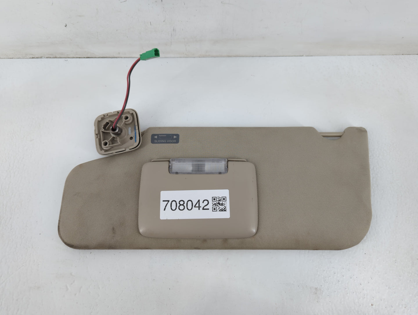 2010-2011 Ford Taurus Sun Visor Shade Replacement Driver Left Mirror Fits Fits 2010 2011 OEM Used Auto Parts - Oemusedautopa