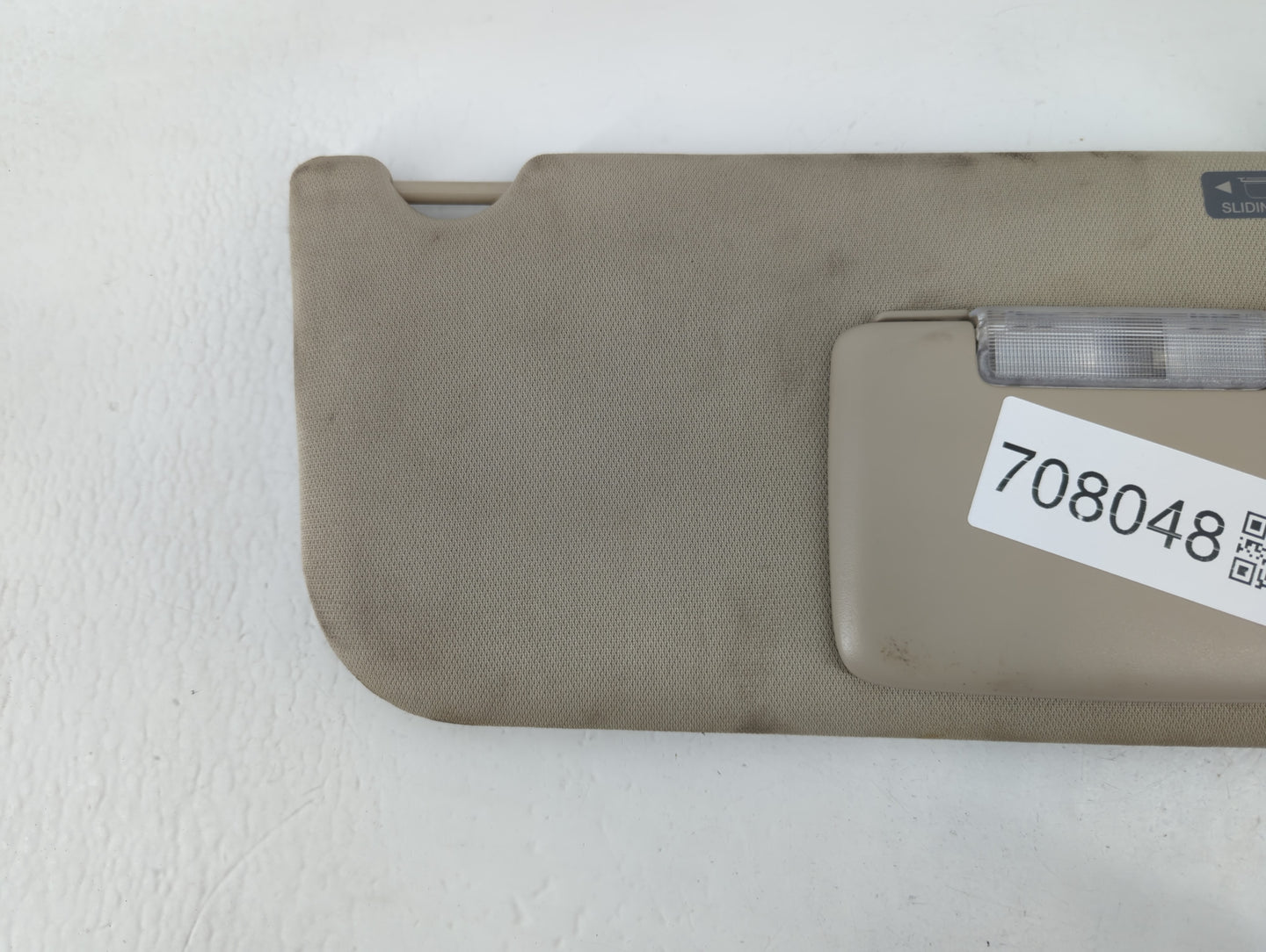 2010-2011 Ford Taurus Sun Visor Shade Replacement Passenger Right Mirror Fits Fits 2010 2011 OEM Used Auto Parts - Oemusedau