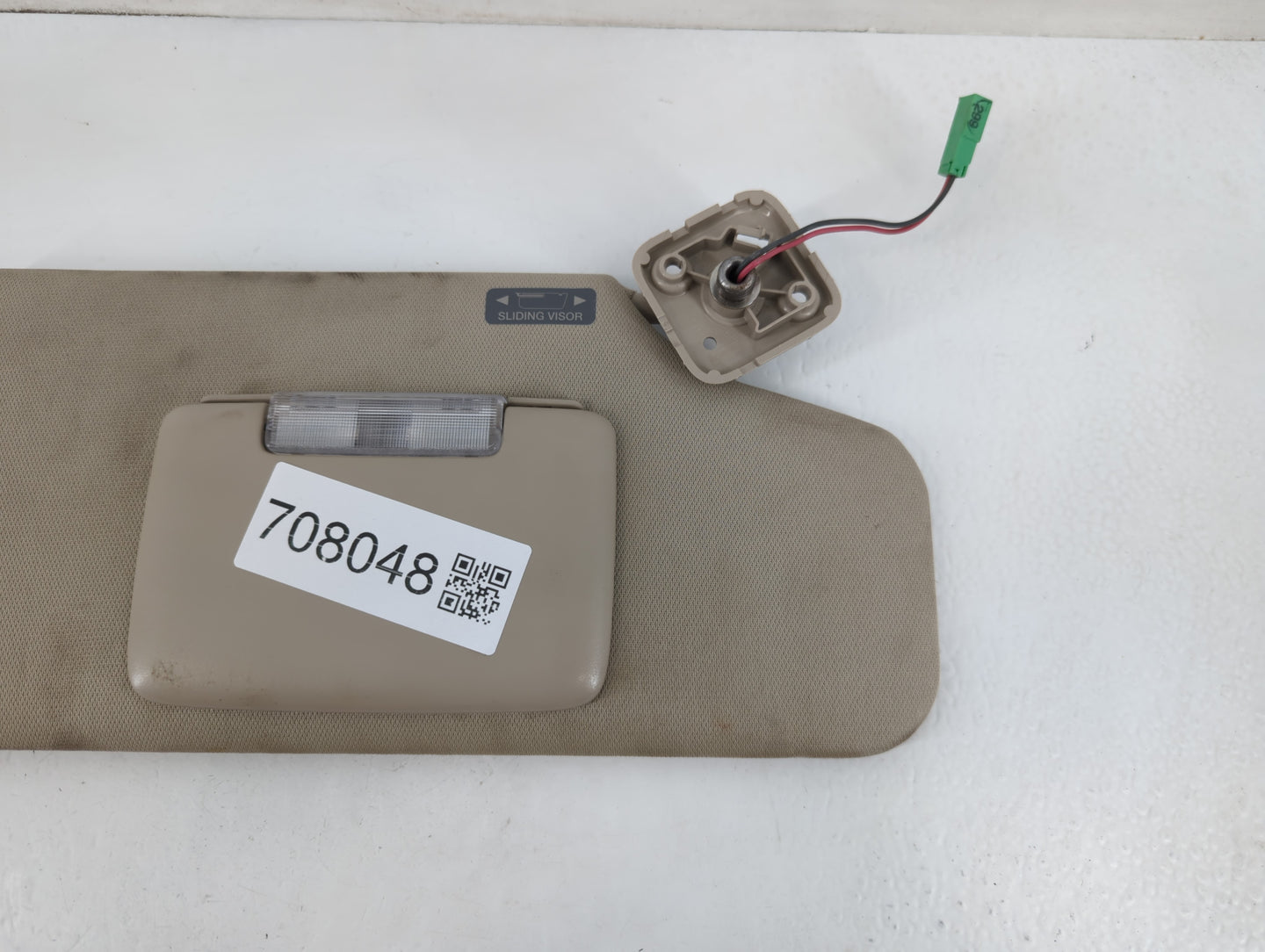 2010-2011 Ford Taurus Sun Visor Shade Replacement Passenger Right Mirror Fits Fits 2010 2011 OEM Used Auto Parts - Oemusedau
