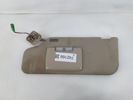 2010-2011 Ford Taurus Sun Visor Shade Replacement Driver Left Mirror Fits Fits 2010 2011 OEM Used Auto Parts