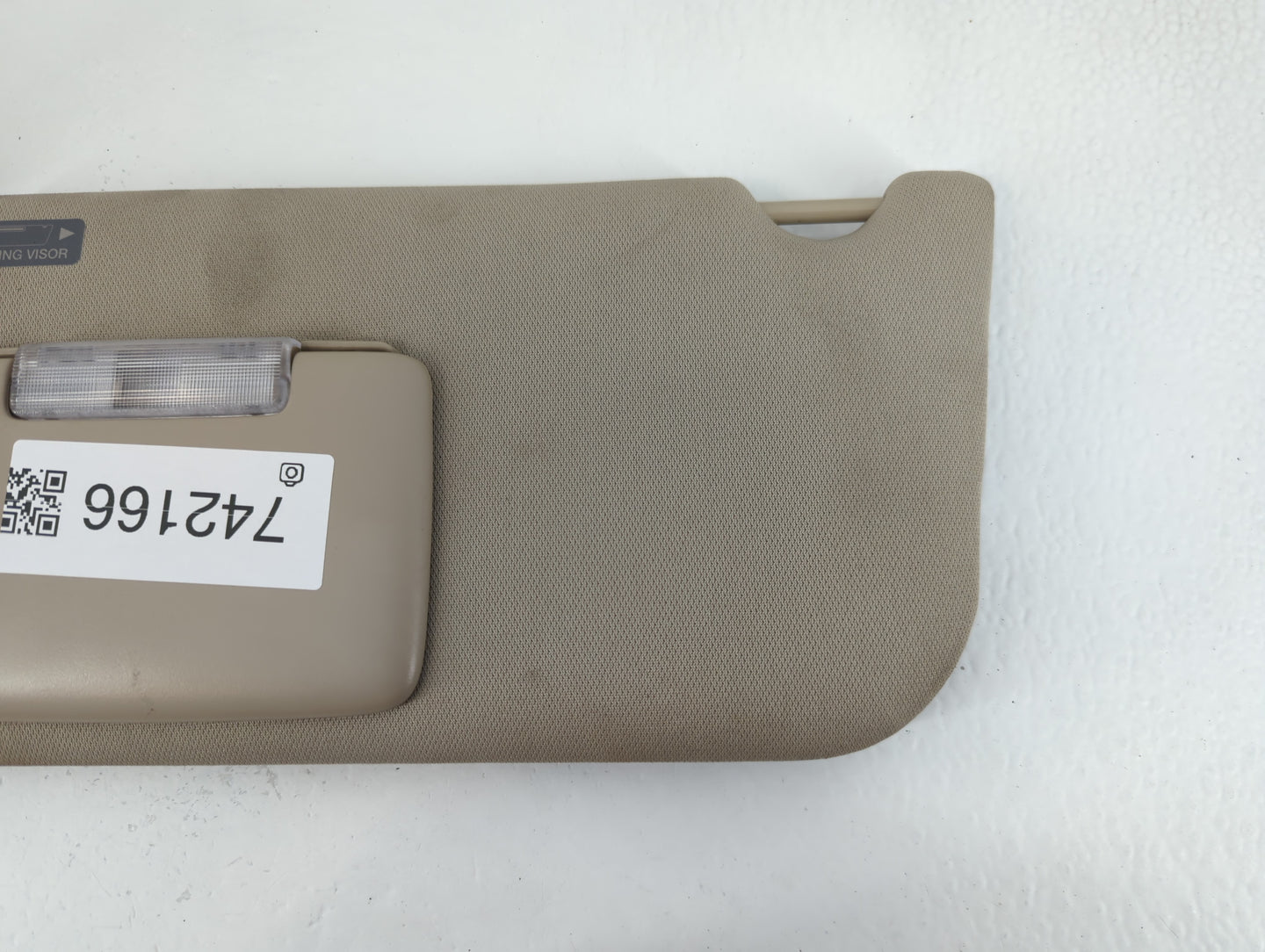 2010-2011 Ford Taurus Sun Visor Shade Replacement Driver Left Mirror Fits Fits 2010 2011 OEM Used Auto Parts - Oemusedautopa