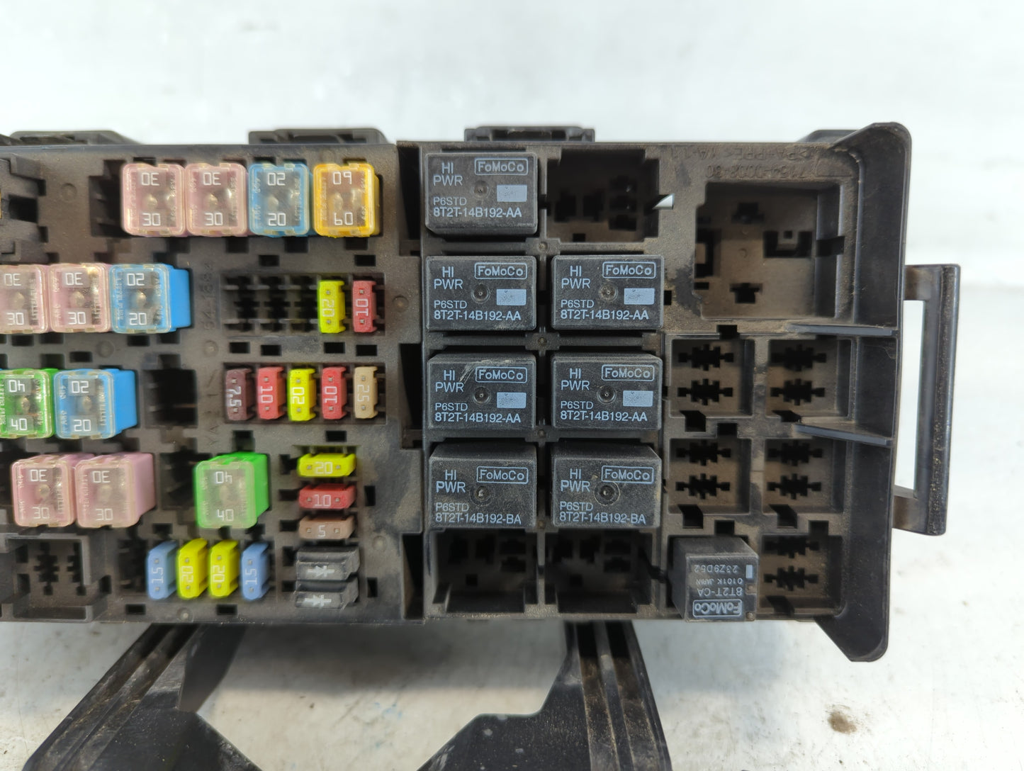 2010-2012 Ford Taurus Fusebox Fuse Box Panel Relay Module P/N:AG1T-14A003-AA Fits Fits 2010 2011 2012 OEM Used Auto Parts - 