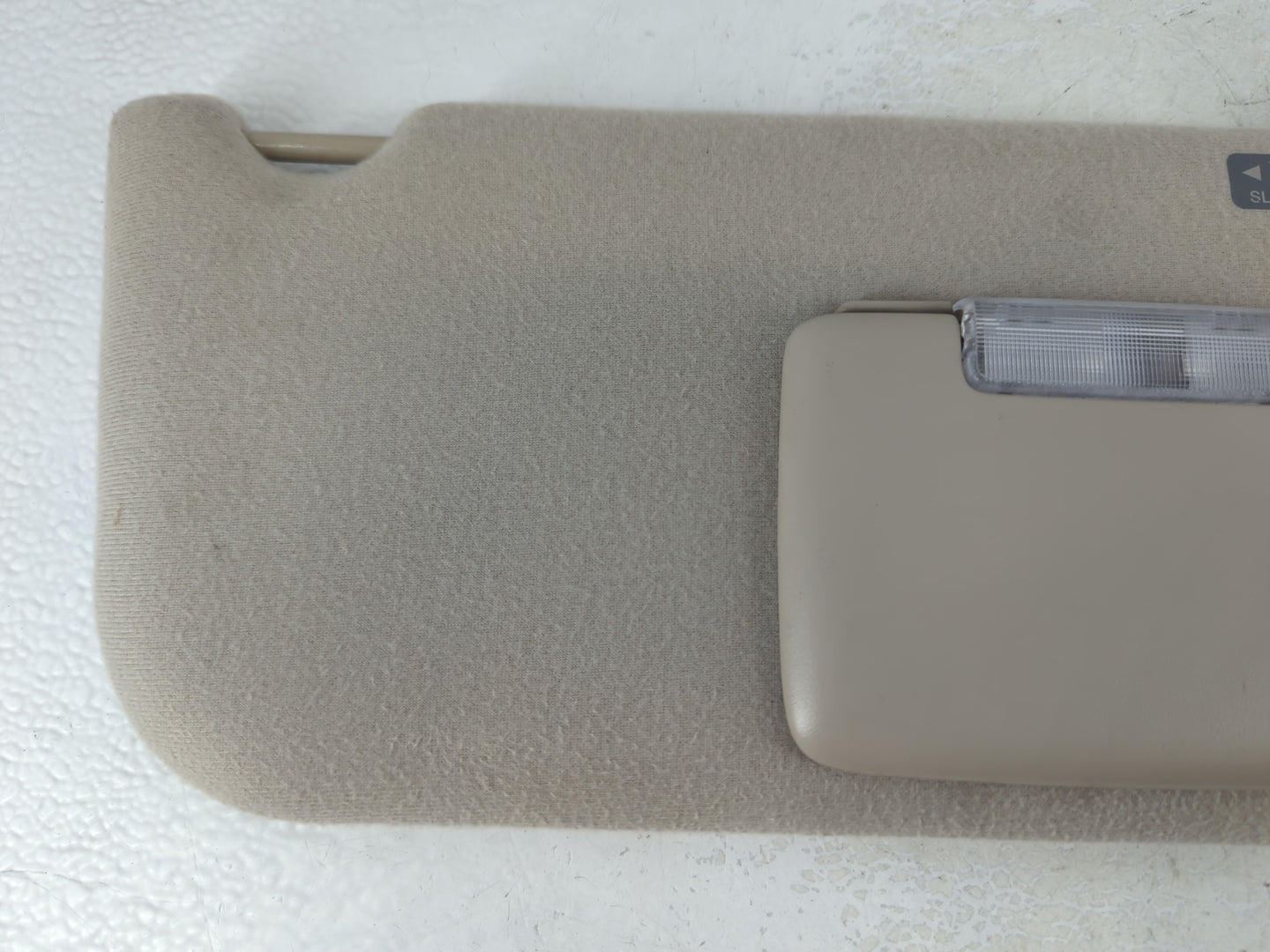 2010-2011 Ford Taurus Sun Visor Shade Replacement Passenger Right Mirror Fits Fits 2010 2011 OEM Used Auto Parts - Oemusedau