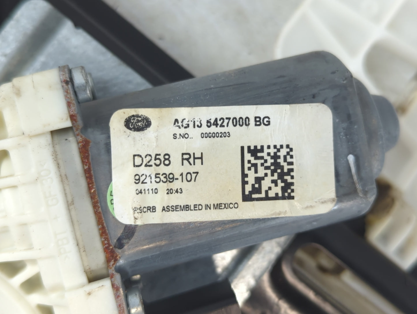 2010-2019 Ford Taurus Passenger Rear Right Power Window Motor - Oemusedautoparts1.com