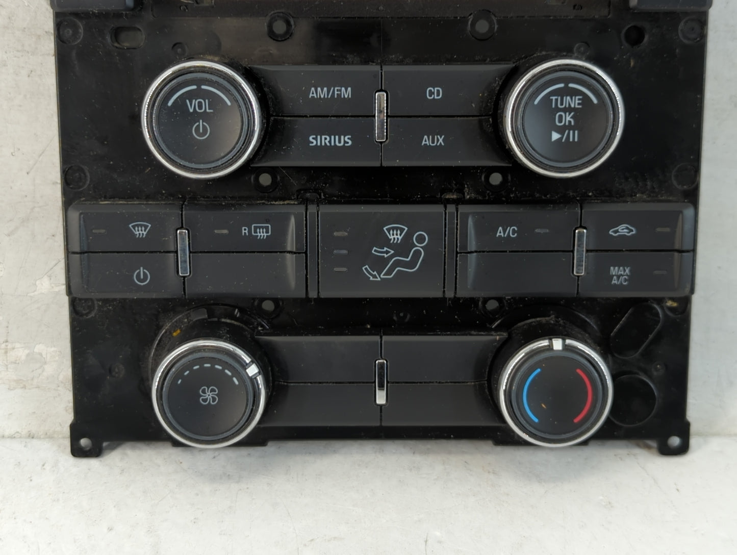 2011 Ford Taurus Climate Control Module Temperature AC/Heater Replacement Fits OEM Used Auto Parts - Oemusedautoparts1.com