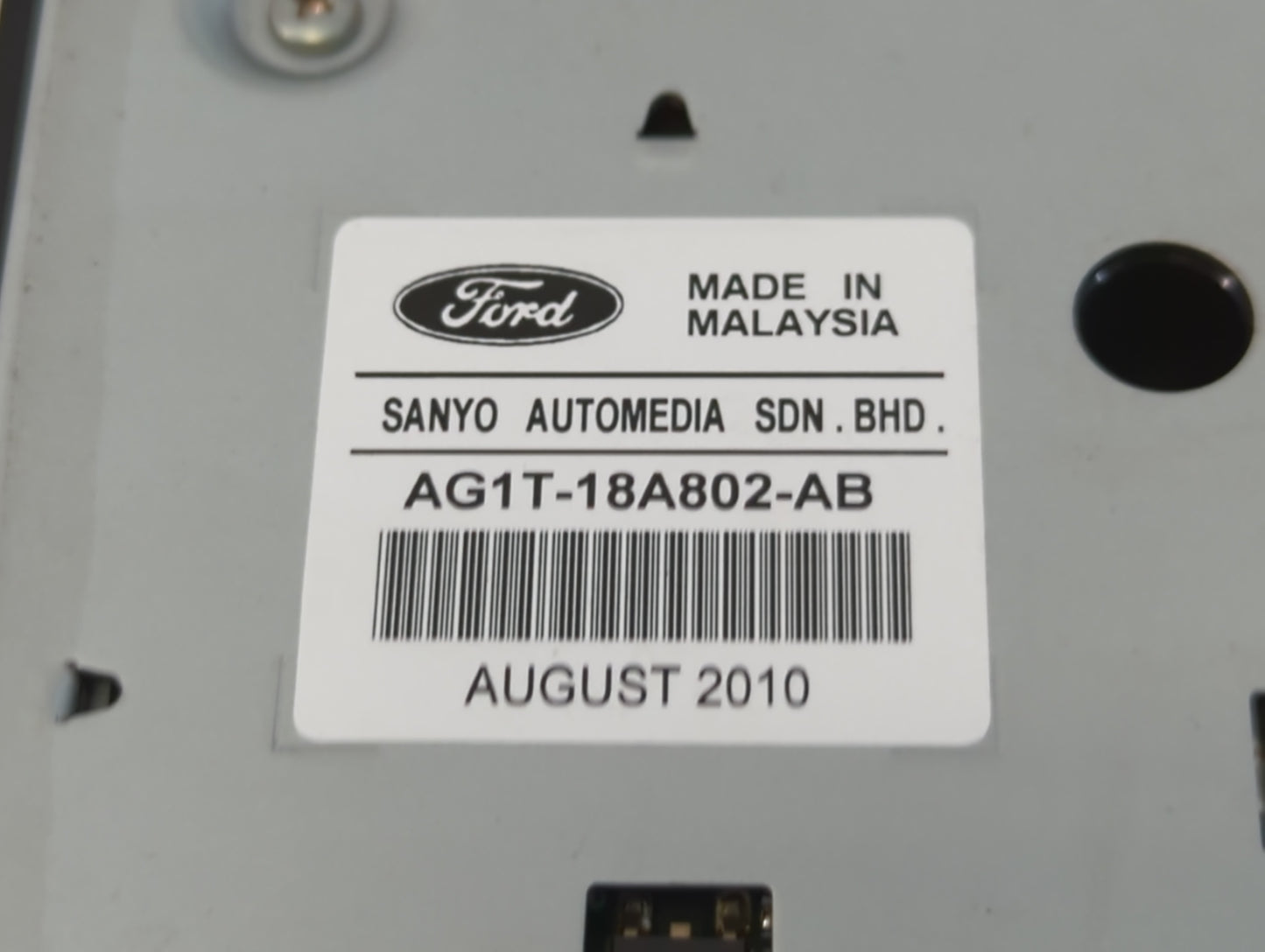 2011 Ford Taurus Climate Control Module Temperature AC/Heater Replacement Fits OEM Used Auto Parts - Oemusedautoparts1.com
