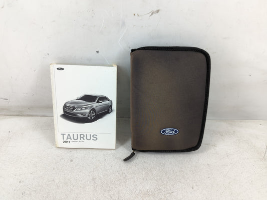 2011 Ford Taurus Owners Manual Book Guide OEM Used Auto Parts - Oemusedautoparts1.com