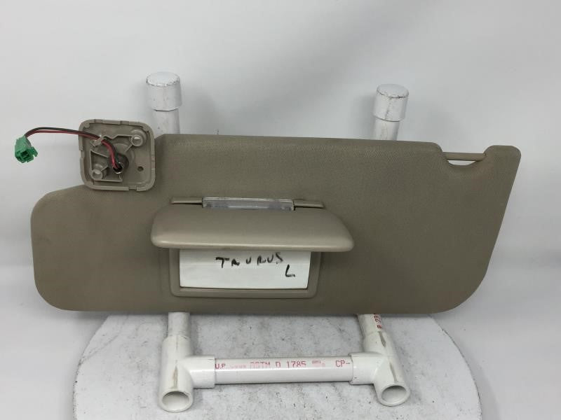 2011 Ford Taurus Sun Visor Shade Replacement Driver Left Mirror Fits Fits 2010 OEM Used Auto Parts - Oemusedautoparts1.com