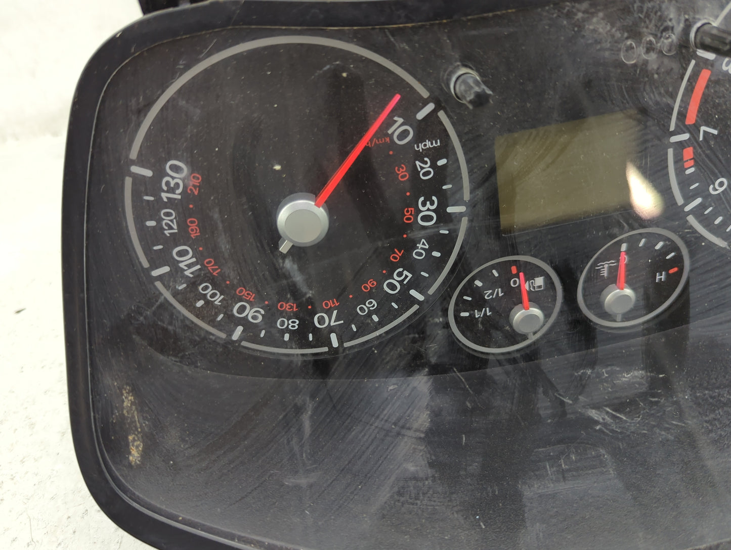 2010-2012 Ford Transit Connect Instrument Cluster Speedometer Gauges P/N:9T1T-10849-FF Fits Fits 2010 2011 2012 OEM Used Aut