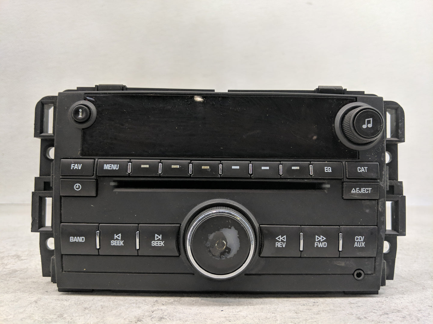 2009-2011 Gmc Acadia Radio AM FM Cd Player Receiver Replacement P/N:20935118 Fits Fits 2009 2010 2011 OEM Used Auto Parts - 
