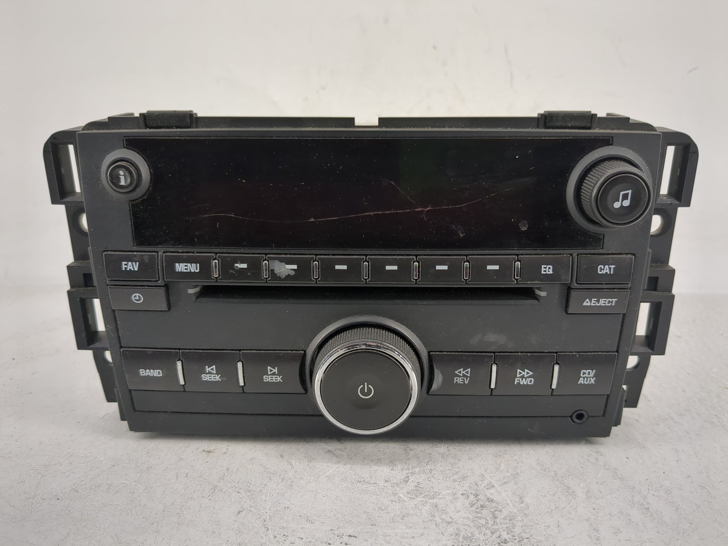 2009-2011 Gmc Acadia Radio AM FM Cd Player Receiver Replacement P/N:25941141 20935118 Fits Fits 2009 2010 2011 OEM Used Auto