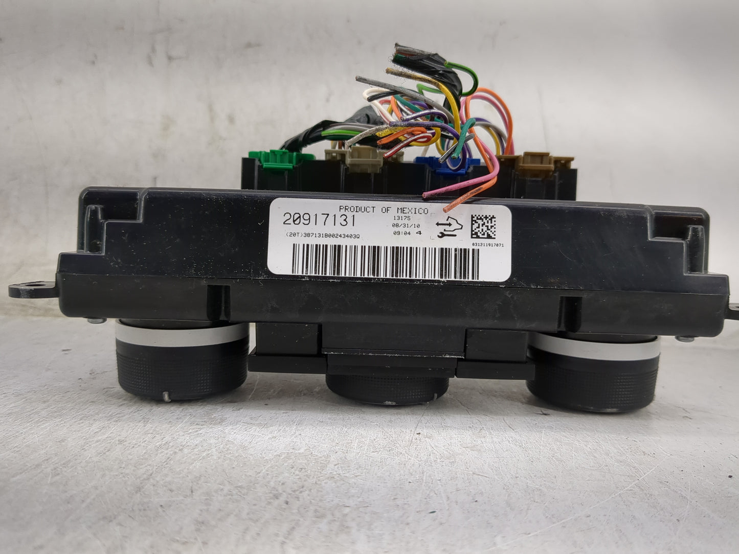 2007-2012 Gmc Acadia Climate Control Module Temperature AC/Heater Replacement P/N:20917131 Fits Fits 2007 2008 2009 2010 201