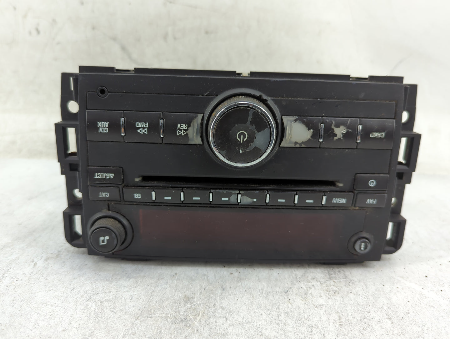 2011-2012 Gmc Acadia Radio AM FM Cd Player Receiver Replacement P/N:20935121 28256342 Fits Fits 2011 2012 OEM Used Auto Part