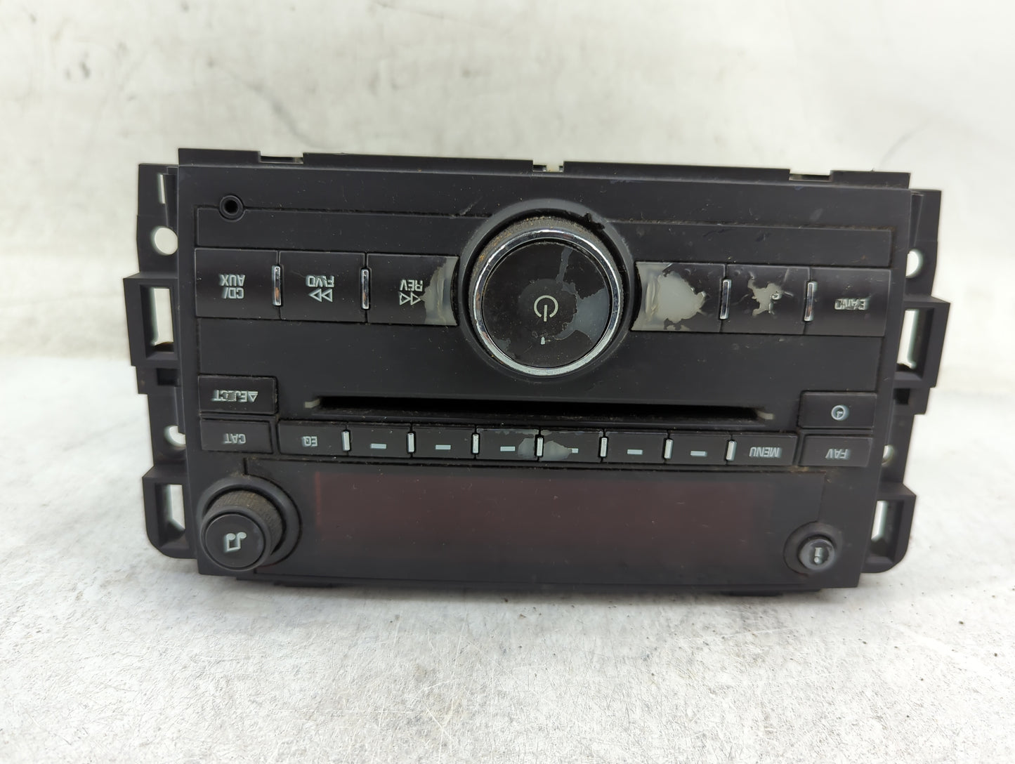 2011-2012 Gmc Acadia Radio AM FM Cd Player Receiver Replacement P/N:20935121 28256342 Fits Fits 2011 2012 OEM Used Auto Part