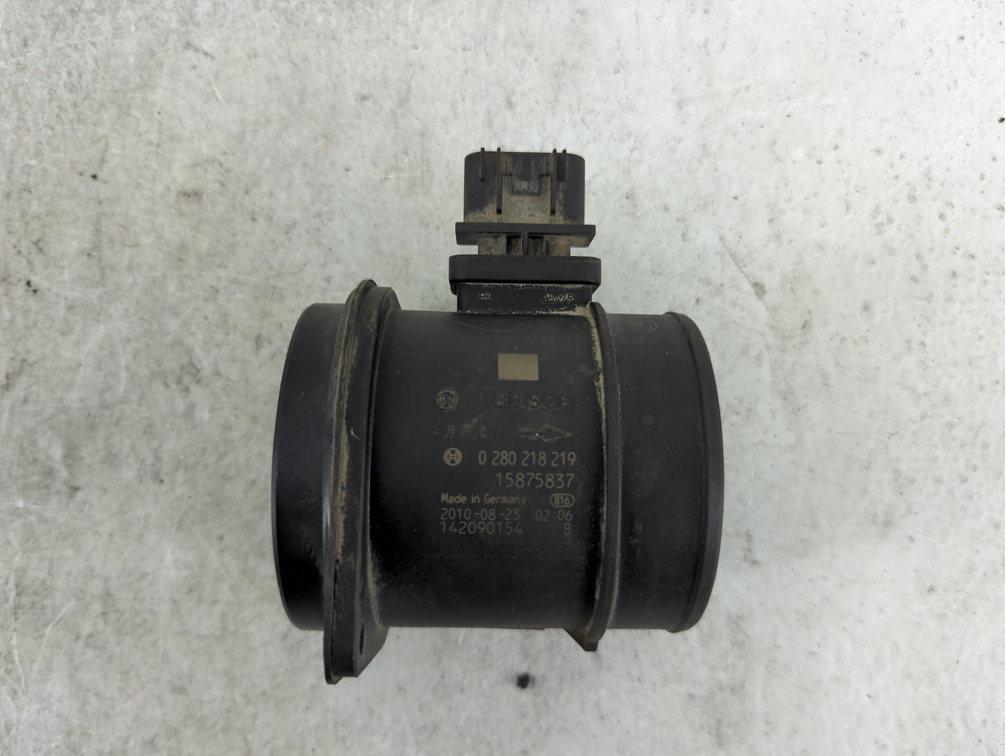 2009-2011 Gmc Acadia Mass Air Flow Meter Maf 1487274 - Oemusedautoparts1.com