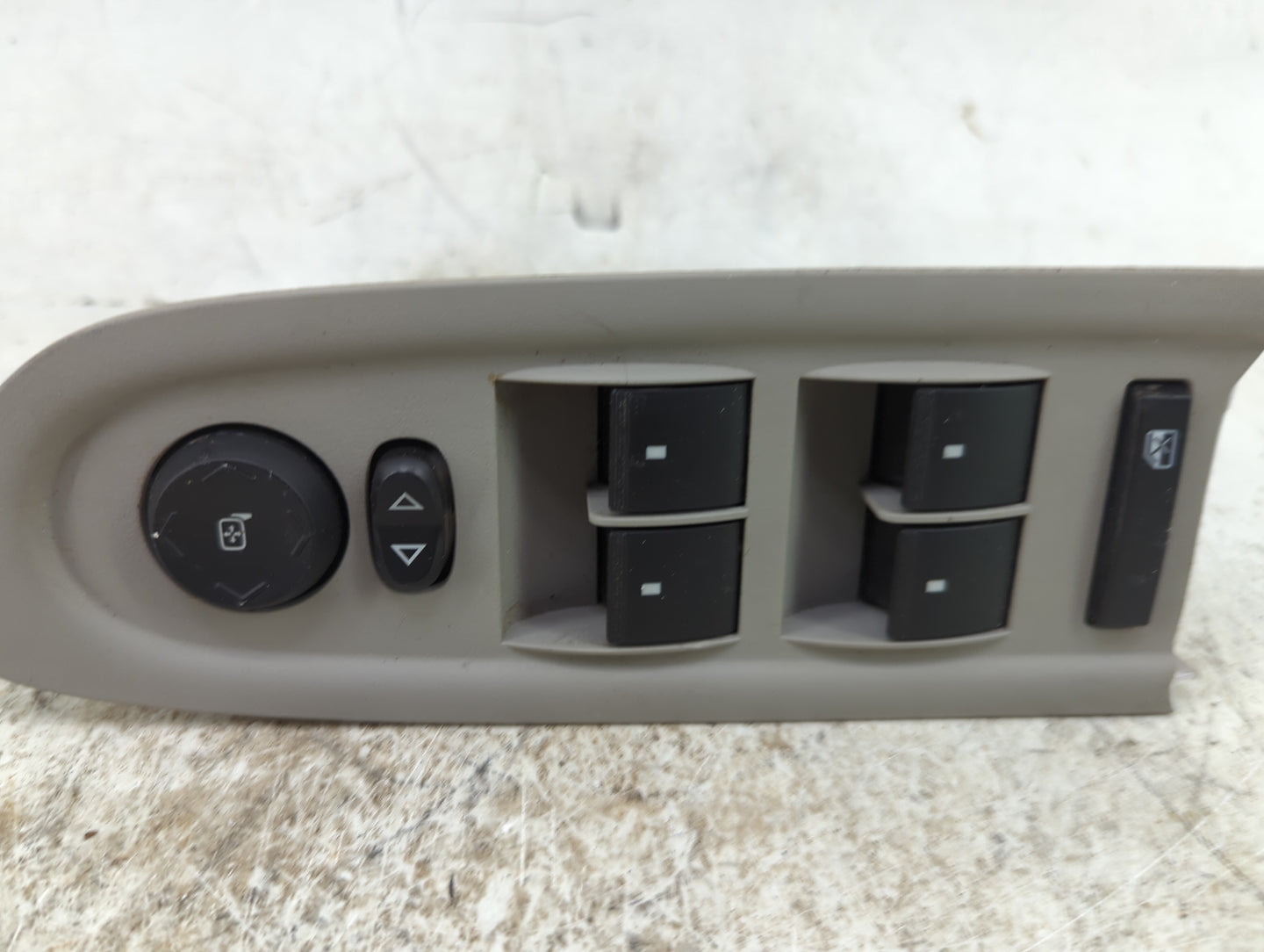 2007-2017 Gmc Acadia Master Power Window Switch Replacement Driver Side Left P/N:20945224 SANAD1241I Fits OEM Used Auto Part
