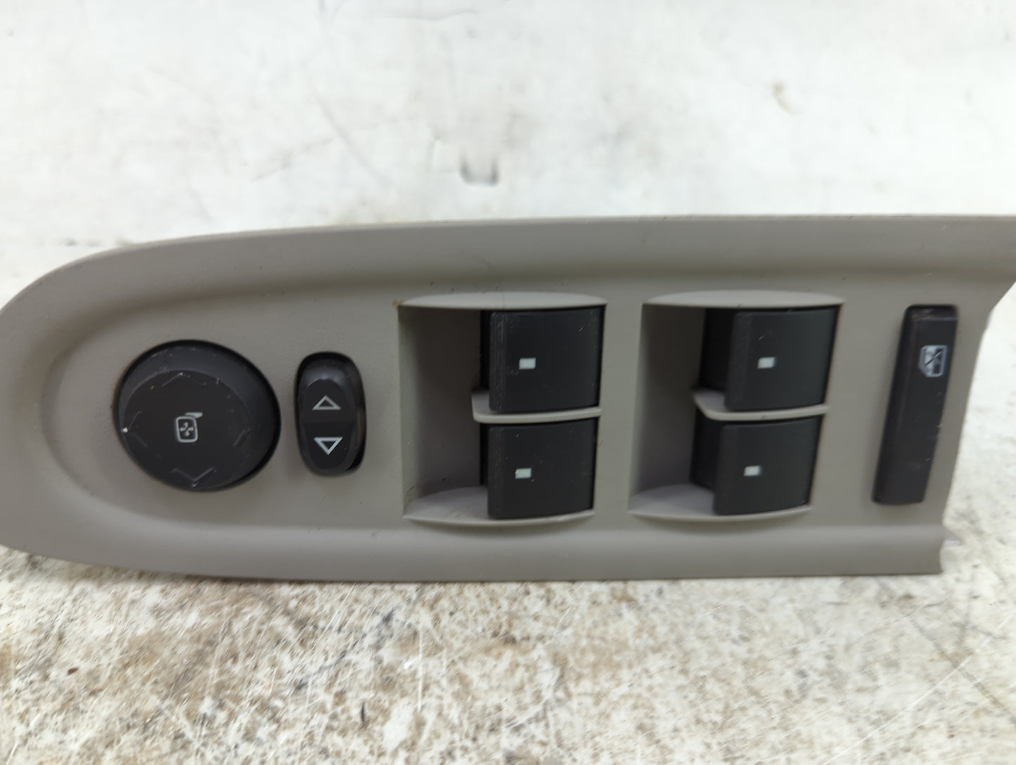 2007-2017 Gmc Acadia Master Power Window Switch Replacement Driver Side Left P/N:20945224 SANAD1241I Fits OEM Used Auto Part