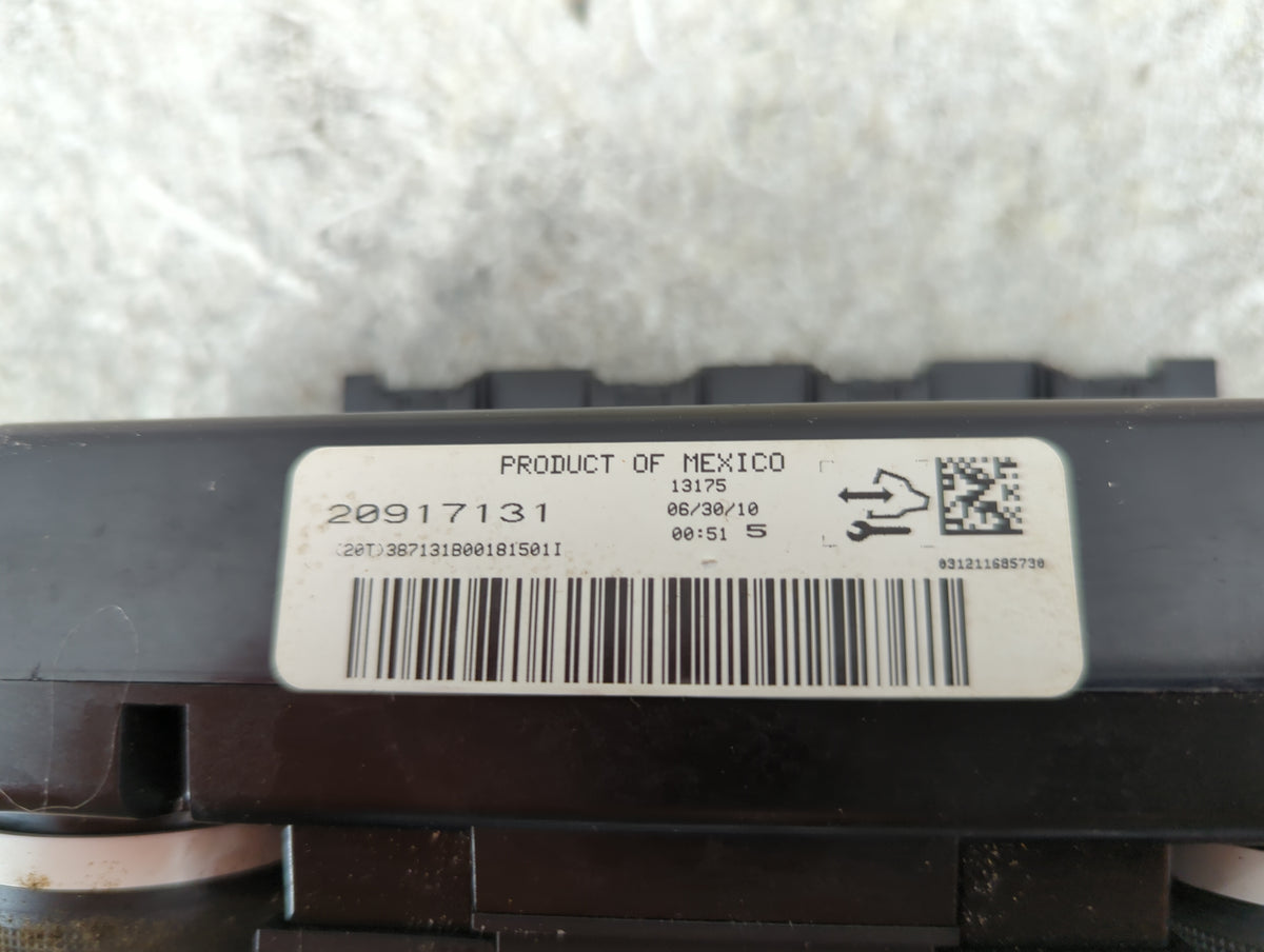 2007-2012 Gmc Acadia Climate Control Module Temperature AC/Heater Replacement P/N:20917131 Fits Fits 2007 2008 2009 2010 201