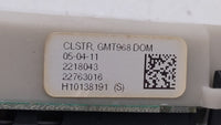 2011-2012 Gmc Acadia Instrument Cluster Speedometer Gauges P/N:22763016 Fits Fits 2011 2012 OEM Used Auto Parts - Oemusedaut