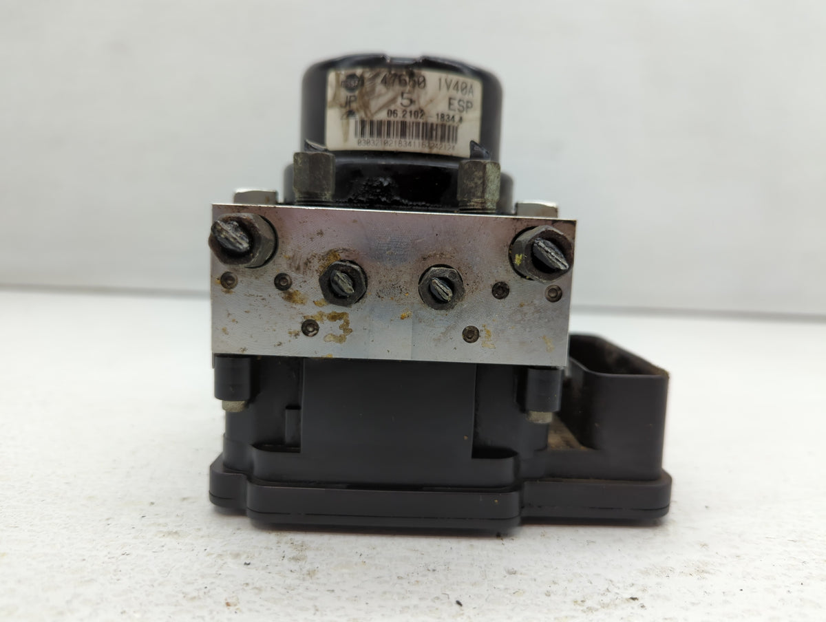 2008-2011 Gmc Acadia Anti-Lock Brake ABS Pump Module Actuator OEM P/N:47660 1V40A Fits Fits 2008 2009 2010 2011 OEM Used Aut