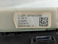 2011-2012 Gmc Acadia Instrument Cluster Speedometer Gauges P/N:22763016 Fits Fits 2011 2012 OEM Used Auto Parts - Oemusedaut