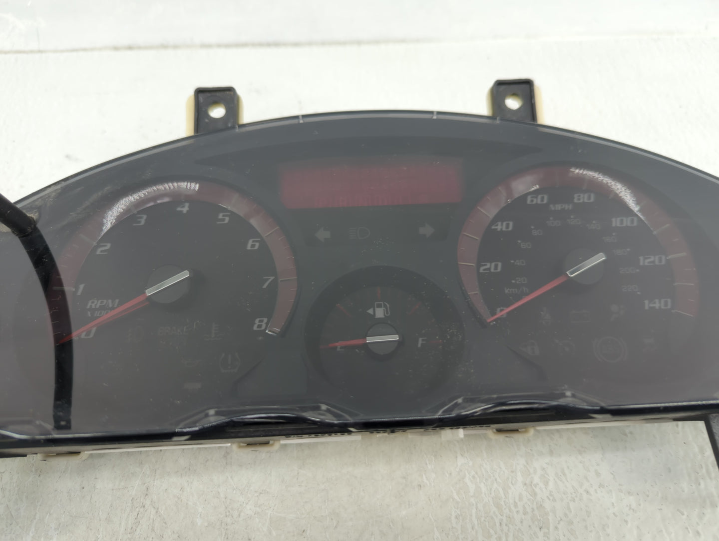 2011-2012 Gmc Acadia Instrument Cluster Speedometer Gauges P/N:H09741854 22763016 Fits Fits 2011 2012 OEM Used Auto Parts - 