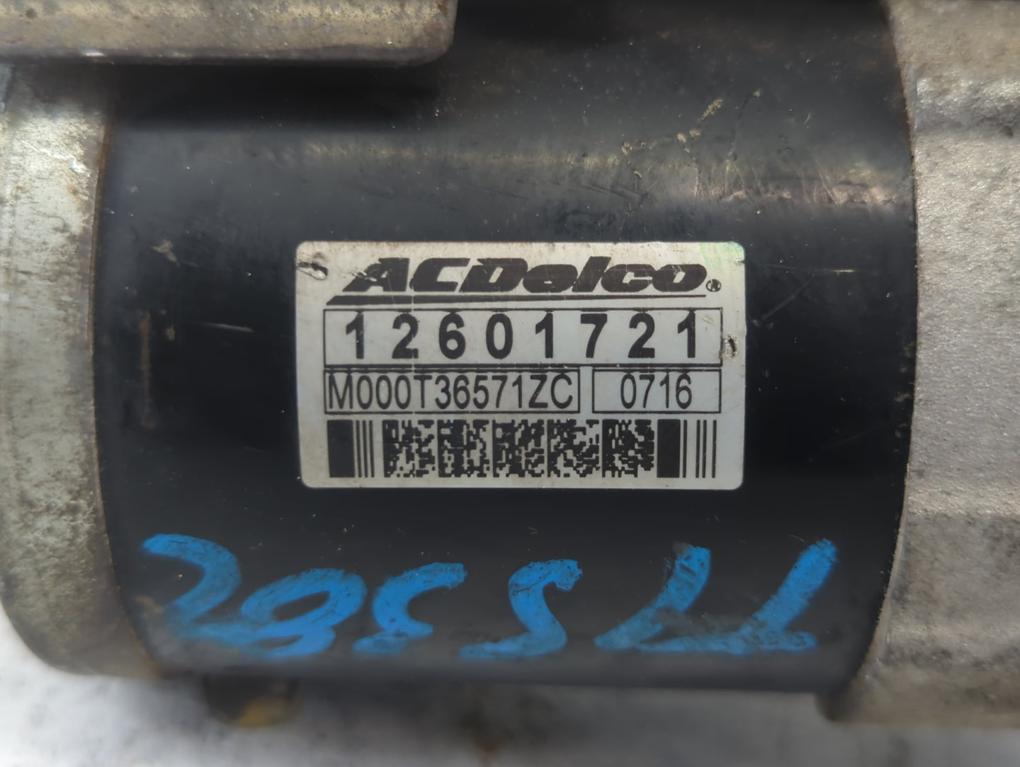 2007-2017 Gmc Acadia Car Starter Motor Solenoid OEM P/N:M000T36571ZC 12601721 Fits OEM Used Auto Parts - Oemusedautoparts1.c