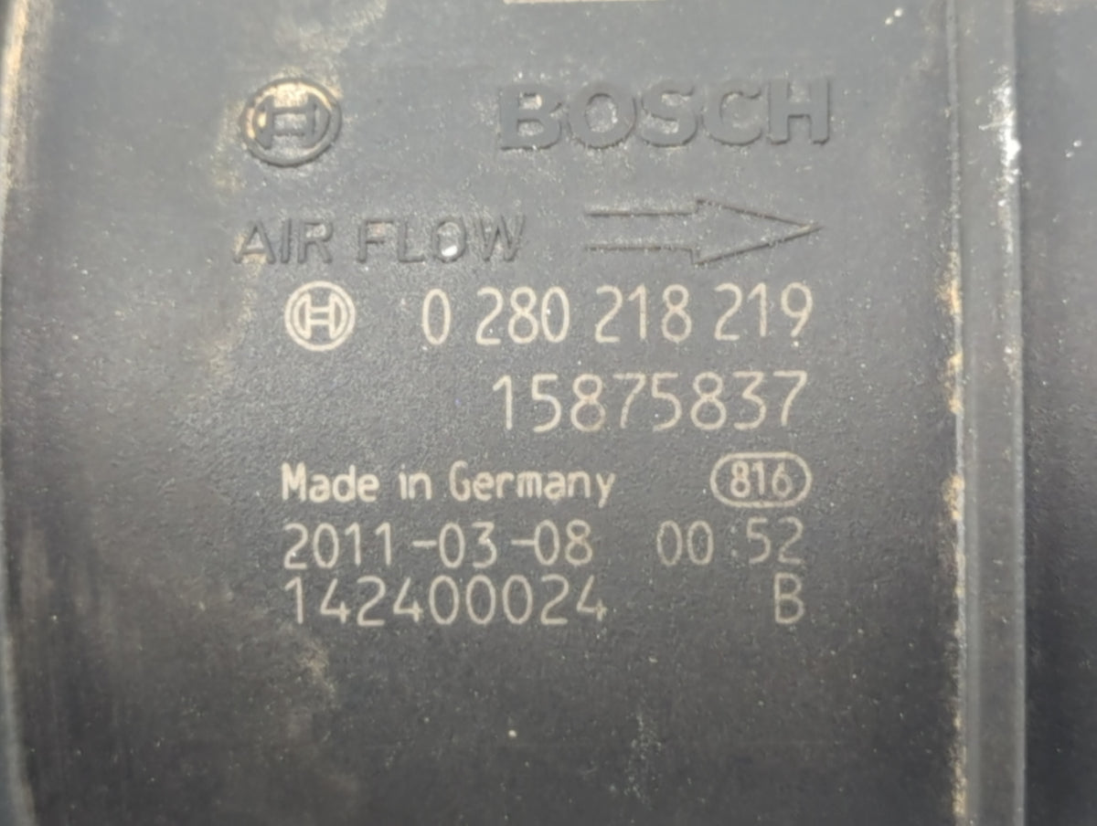 2009-2011 Gmc Acadia Mass Air Flow Meter Maf Sensor 659640 - Oemusedautoparts1.com
