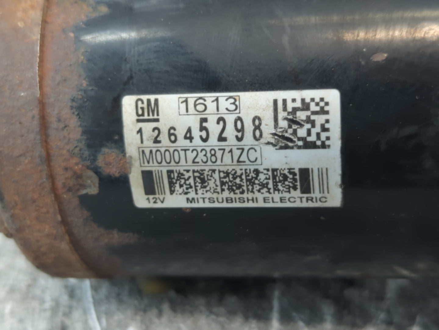 2007-2017 Gmc Acadia Car Starter Motor Solenoid OEM P/N:M000T23871ZC 12645298 Fits OEM Used Auto Parts - Oemusedautoparts1.c