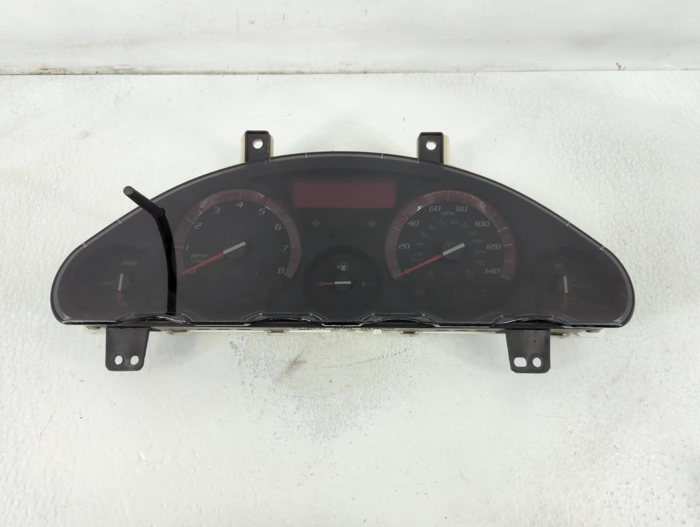 2011 Gmc Acadia Instrument Cluster Speedometer Gauges P/N:855075 1370166 Fits OEM Used Auto Parts - Oemusedautoparts1.com