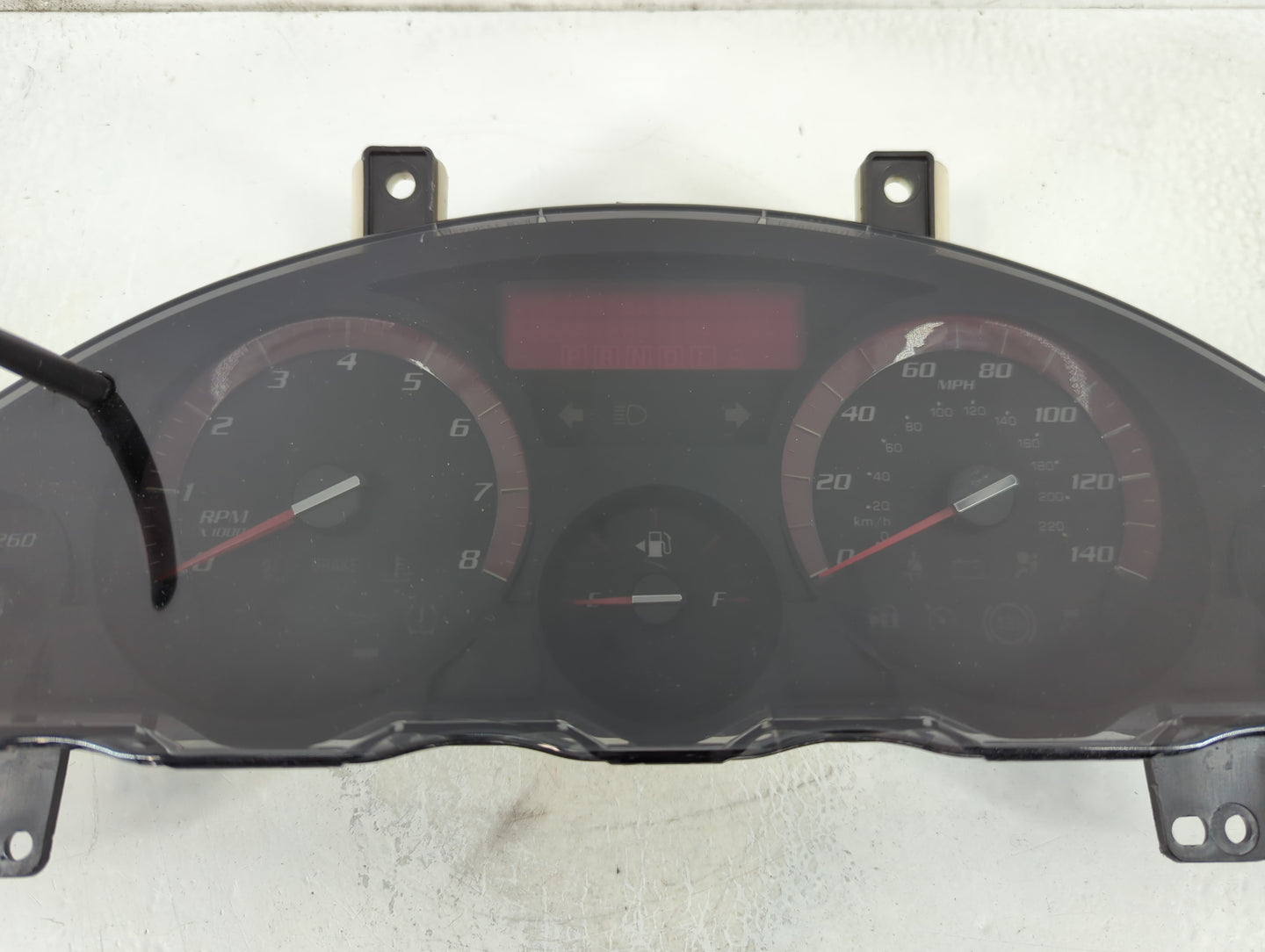 2011 Gmc Acadia Instrument Cluster Speedometer Gauges P/N:855075 1370166 Fits OEM Used Auto Parts - Oemusedautoparts1.com