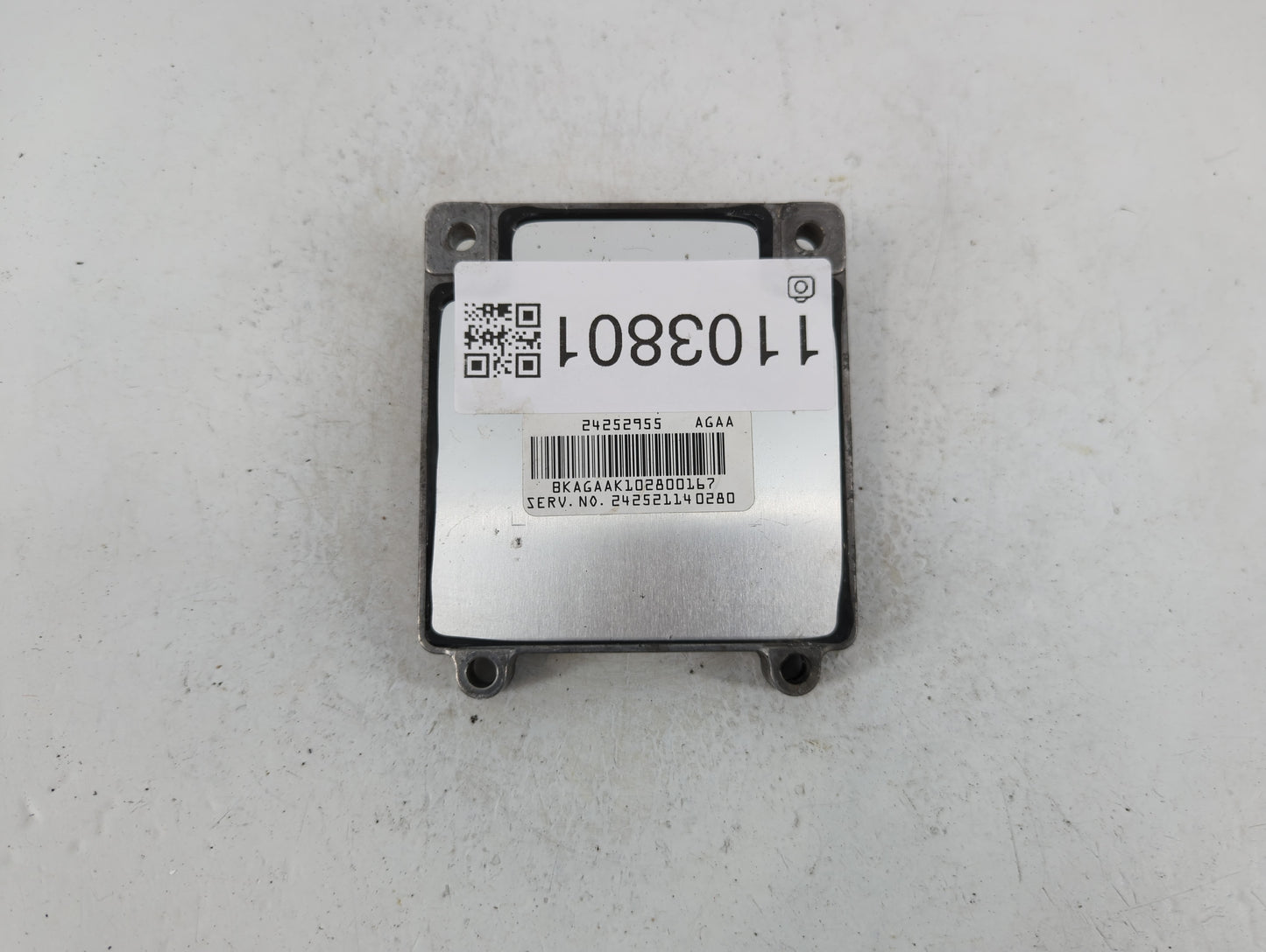 2011 Gmc Canyon PCM Engine Control Computer ECU ECM PCU OEM P/N:24252955 Fits OEM Used Auto Parts - Oemusedautoparts1.com