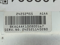 2011 Gmc Canyon PCM Engine Control Computer ECU ECM PCU OEM P/N:24252955 Fits OEM Used Auto Parts - Oemusedautoparts1.com