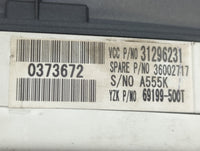 2011 Gmc S300 Instrument Cluster Speedometer Gauges P/N:36002717 31296231 Fits OEM Used Auto Parts - Oemusedautoparts1.com